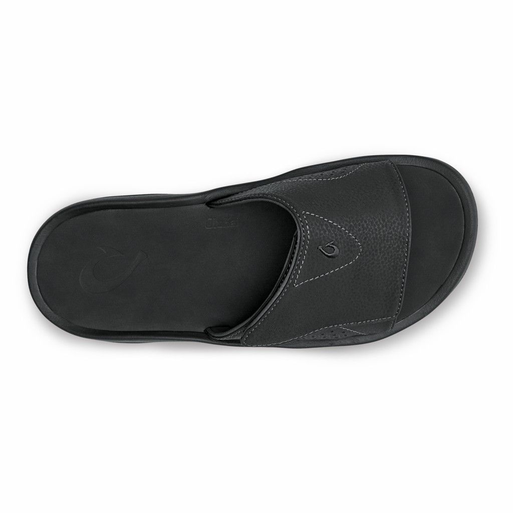 Olukai Men's Nalu Slide - Black US604-752